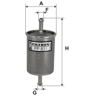 Фільтр паливний Filtron PP831