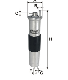 Фільтр паливний Filtron PP8323