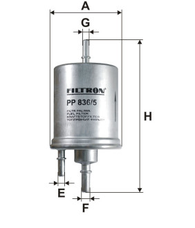 Фільтр паливний Filtron PP8365