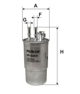 Фільтр паливний Filtron PP8383