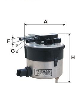 Фільтр паливний Filtron PP8388