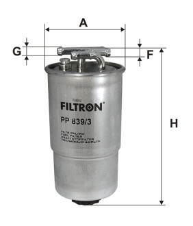 Фільтр паливний Filtron PP8393