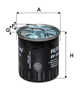 Фільтр паливний Filtron PP8406