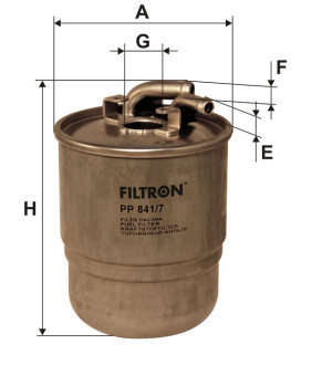 Фільтр паливний Filtron PP8417