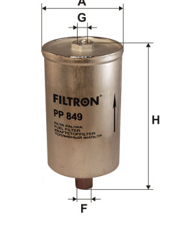 Фільтр паливний Filtron PP849