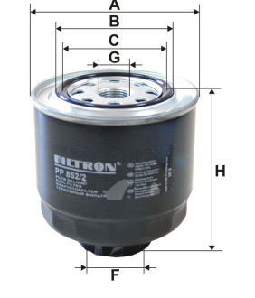 Фільтр паливний Filtron PP8522