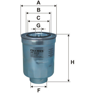 Фільтр паливний Filtron PP8523