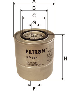Фільтр паливний Filtron PP854