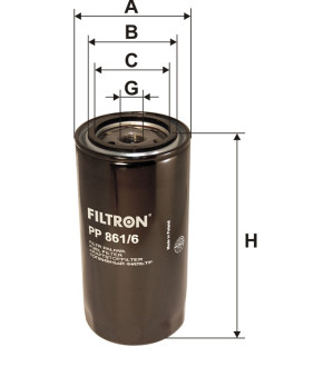 Фільтр паливний Filtron PP8616