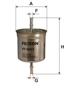 Фільтр паливний Filtron PP8662