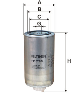 Фільтр паливний Filtron PP8795