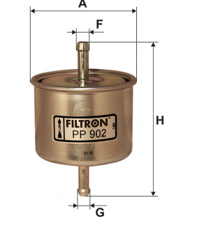 Фільтр паливний Filtron PP902