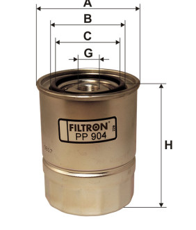 Фільтр паливний Filtron PP904