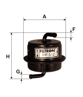 Фільтр паливний Filtron PP912