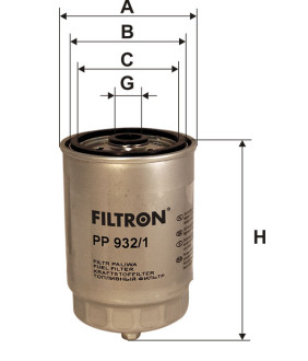 Фільтр паливний Filtron PP9321