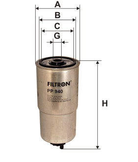 Фільтр паливний Filtron PP940