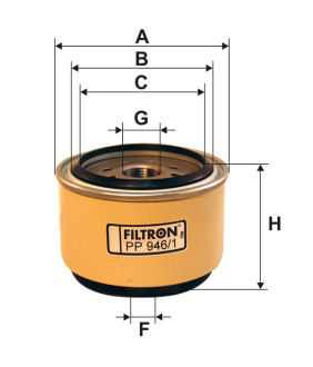 Фільтр паливний Filtron PP9461