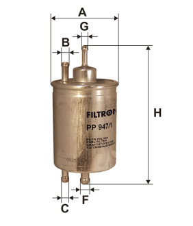Фільтр паливний Filtron PP9471