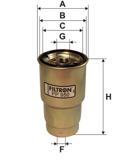 Фільтр паливний Filtron PP950