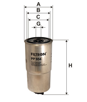 Фільтр паливний Filtron PP954