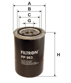 Фільтр паливний Filtron PP963