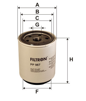 Фільтр паливний Filtron PP967