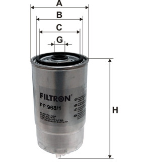 Фільтр паливний Filtron PP9681