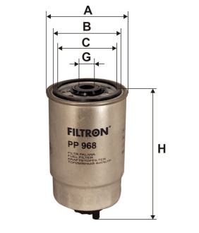 Фільтр паливний Filtron PP968