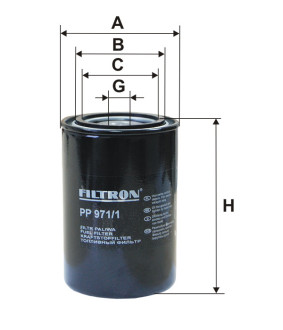 Фільтр паливний Filtron PP9711