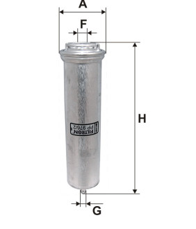 Фільтр паливний Filtron PP9762