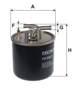 Фільтр паливний Filtron PP9863