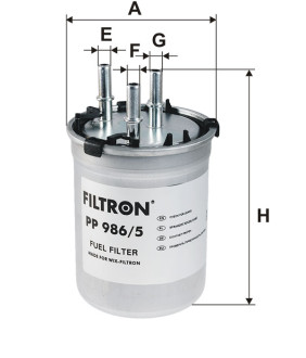 Фільтр паливний Filtron PP9865