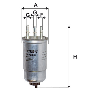 Фільтр паливний Filtron PP9883