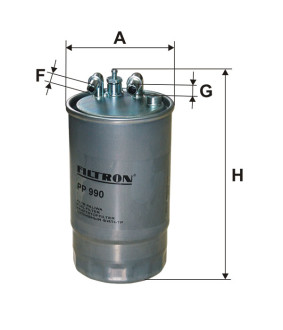 Фільтр паливний Filtron PP990