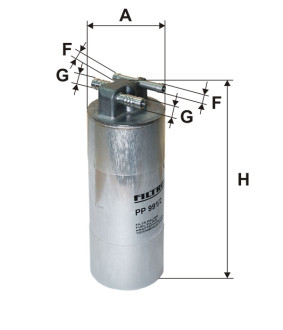 Фільтр паливний Filtron PP9912