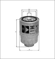 Фільтр паливний Mahle/Knecht KC46