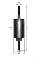 Фільтр паливний Mahle/Knecht KL458