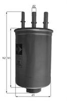 Фільтр паливний Mahle/Knecht KL511