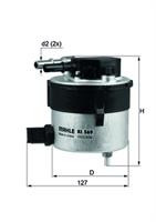 Фільтр паливний Mahle/Knecht KL569