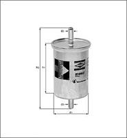 Фільтр паливний Mahle/Knecht KL72