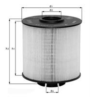 Фільтр паливний Mahle/Knecht KX731D