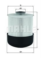 Фільтр паливний Mahle/Knecht KX33826D