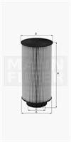 Фільтр паливний MANN-FILTER PU823x
