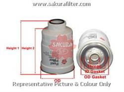 Фільтр паливний Sakura FC1001
