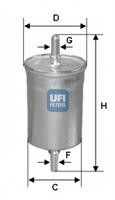 Фільтр паливний Ufi 3171000