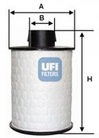 Фільтр паливний Ufi 60H2O00