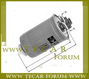 Фільтр паливний VAG 6N0127401R