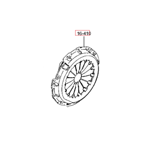 Корзина зчеплення Mazda P30316410
