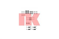 Ремкомплект колодок стояночного гальма NK 7930788