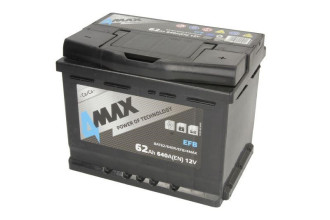 Батарея акумуляторна 62(Ач) 4MAX